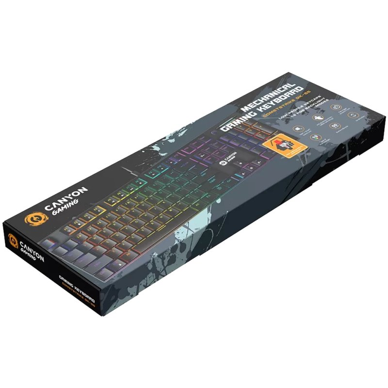 CANYON keyboard Cometstrike GK-55 EN Wired