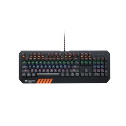CANYON Hazard GK-6 wired multimedia gaming keyboard with lighting effect EN double injection layout black