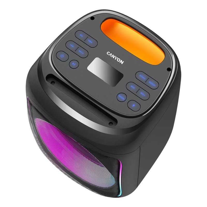 Canyon CNE-PBSP5 portable/party speaker Black, Orange 40 W