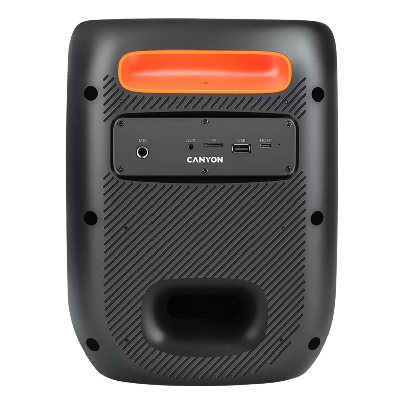 Canyon CNE-PBSP5 portable/party speaker Black, Orange 40 W