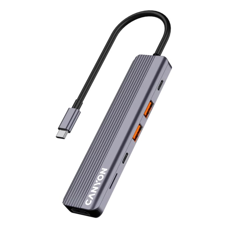 Canyon DS-17 USB Type-C 10000 Mbit/s Gris
