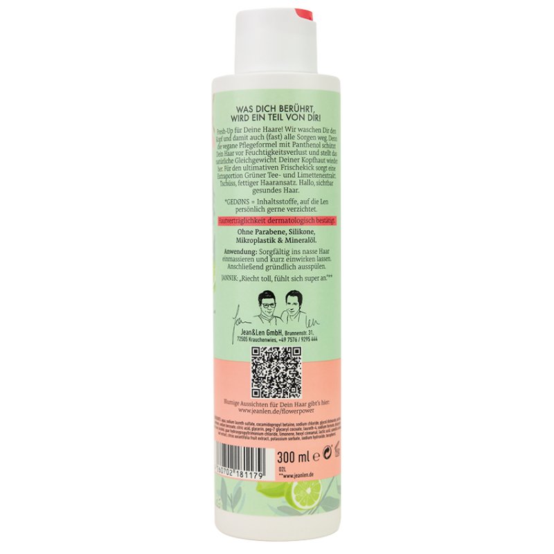 Jean & Len 2800100115 hair shampoo 300 ml Non-professional