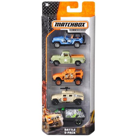 5 VEH MATCHBOX ASS