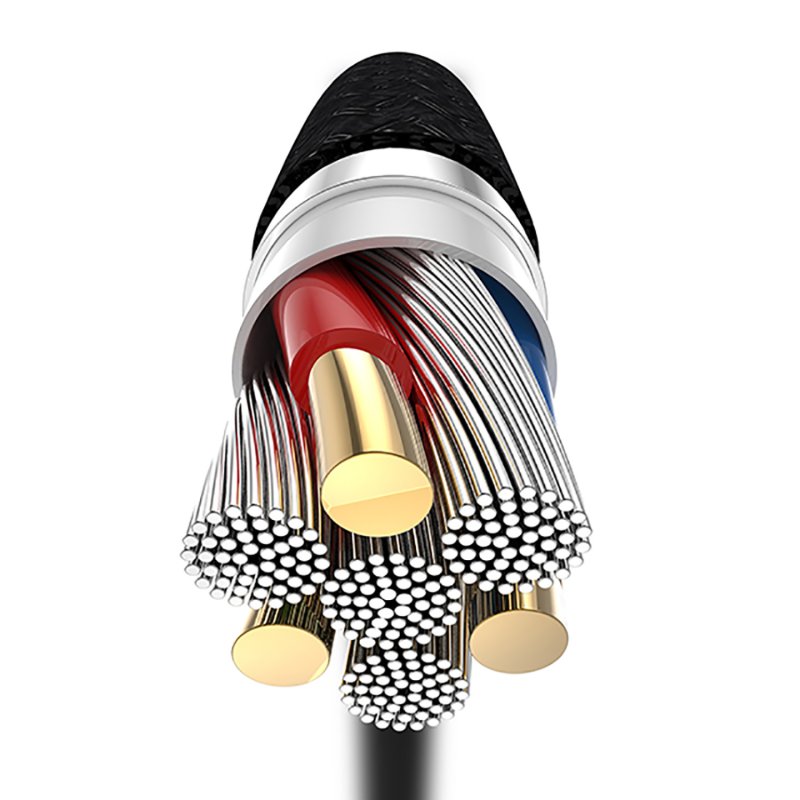 Tellur Type-C to Type-C cable 3A PD60W 2m nylon black