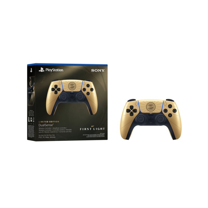 Sony DualSense Or Bluetooth Manette de jeu Analogique/Numérique PlayStation 5, PC