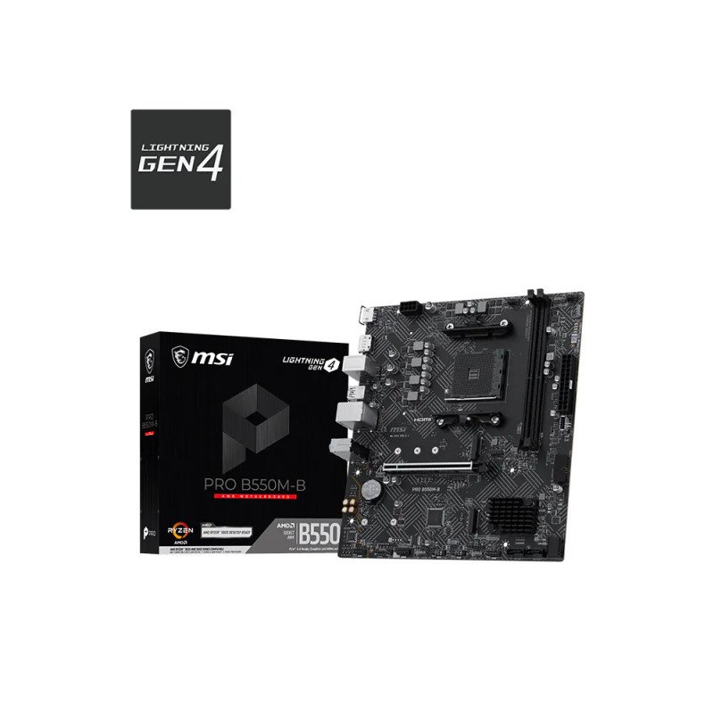 MB MSI AMD AM4 PRO B550M-B
