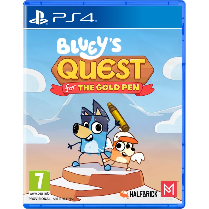 Bluey's Quest for the Golden Pen /PS4