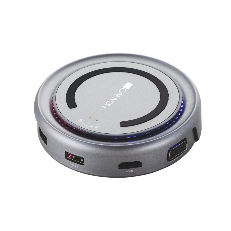 CANYON hub DS-7 7in1 USB-C Wireless Space Grey