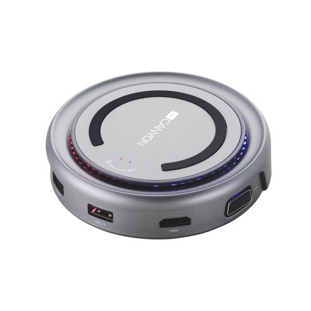 CANYON hub DS-7 7in1 USB-C Wireless Space Grey