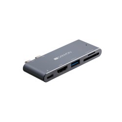 Canyon CNS-TDS05DG laptop dock/port replicator Grey