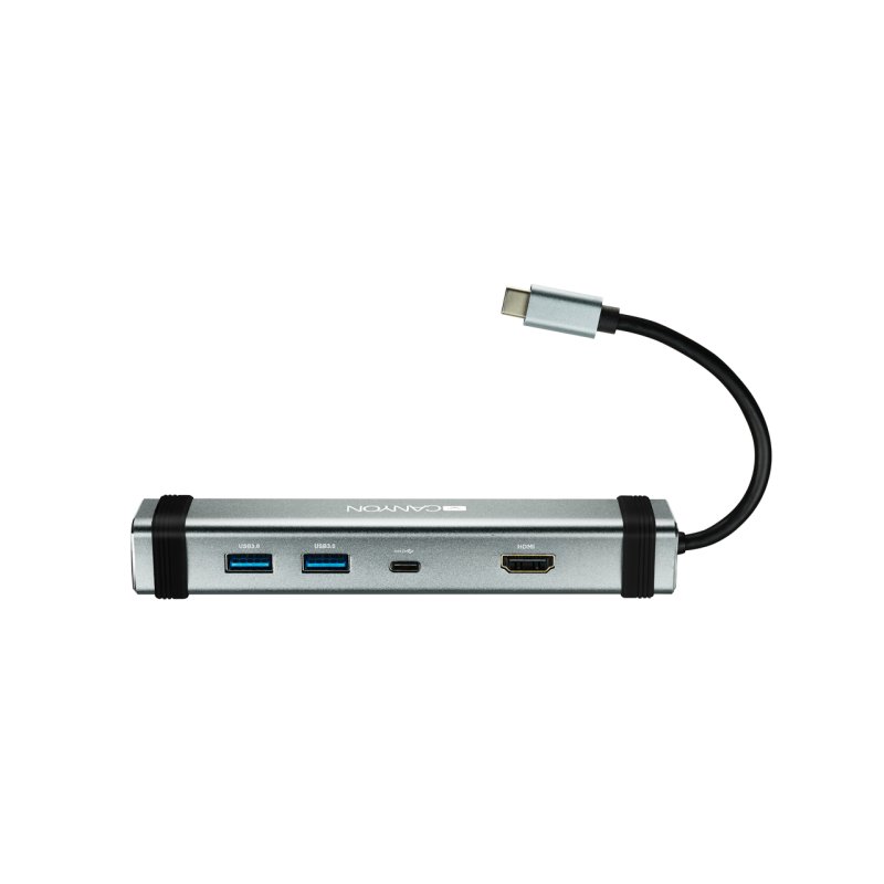 CANYON hub DS-3 4in1 USB-C Space Grey