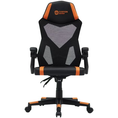 Canyon Flow MCH01 Fauteuil de gaming Siège rigide Noir, Orange