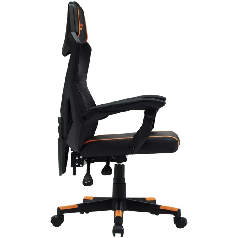 Canyon Flow MCH01 Fauteuil de gaming Siège rigide Noir, Orange