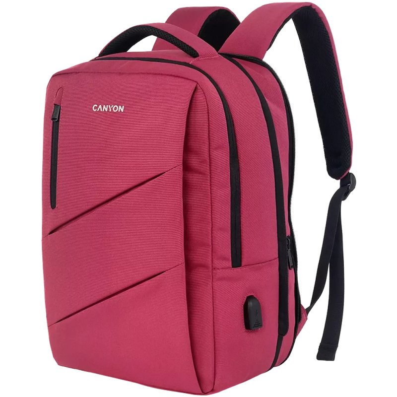 Canyon CNS-BPE5BD1 laptop case 39.6 cm (15.6") Backpack Red