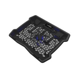 CANYON NS02, Cooling stand single fan with 2x2.0 USB hub 10”-15.6” laptop