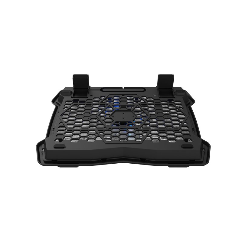 CANYON NS02, Cooling stand single fan with 2x2.0 USB hub 10”-15.6” laptop