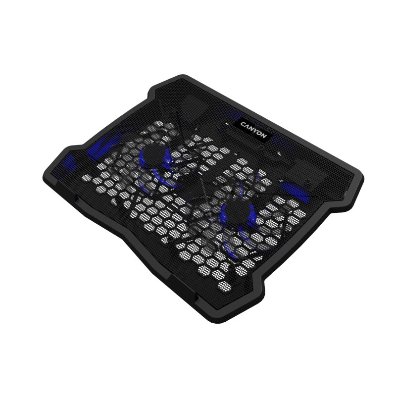 Canyon NS03 laptop cooling pad 39.6 cm (15.6") 1000 RPM Black