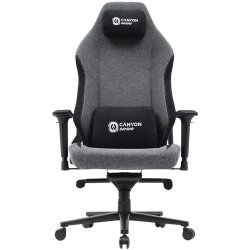 Canyon Gaming Chair Boulder XLCH01 Fauteuil de gaming Siège rembourré Gris