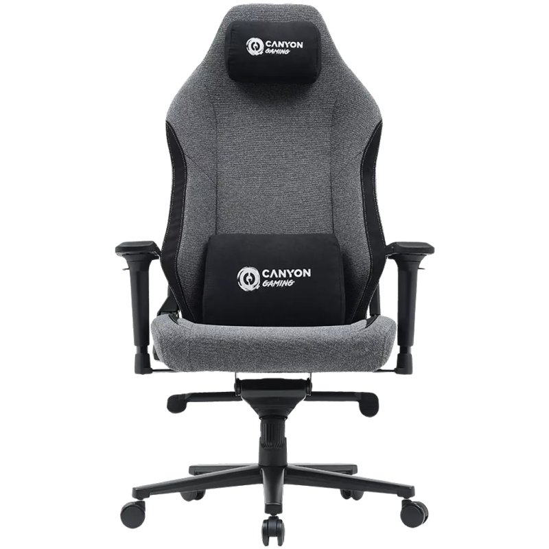 Canyon Gaming Chair Boulder XLCH01 Fauteuil de gaming Siège rembourré Gris