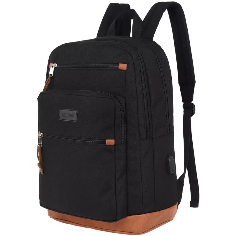 Canyon CNS-BPS5BBR1 laptop case 39.6 cm (15.6") Backpack Black