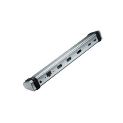 Canyon DS-6 - Multiport Docking Station - 7 ports - 2xUSB-C 2xUSB3.0 1xHDMI 1xRJ45 1x audio