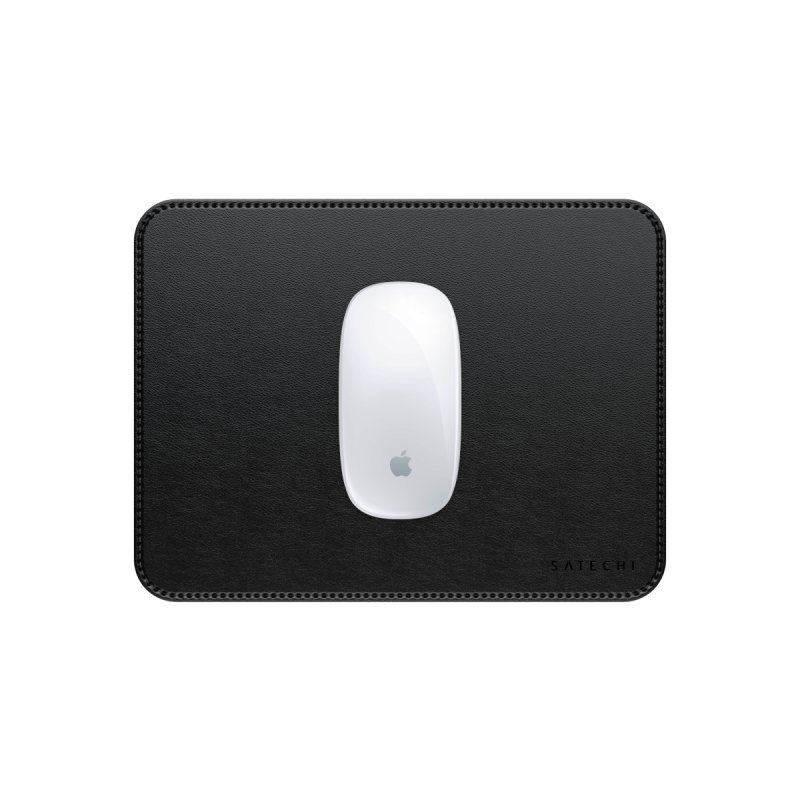 Satechi Vegan-Leather Premium Mouse Pad Black
