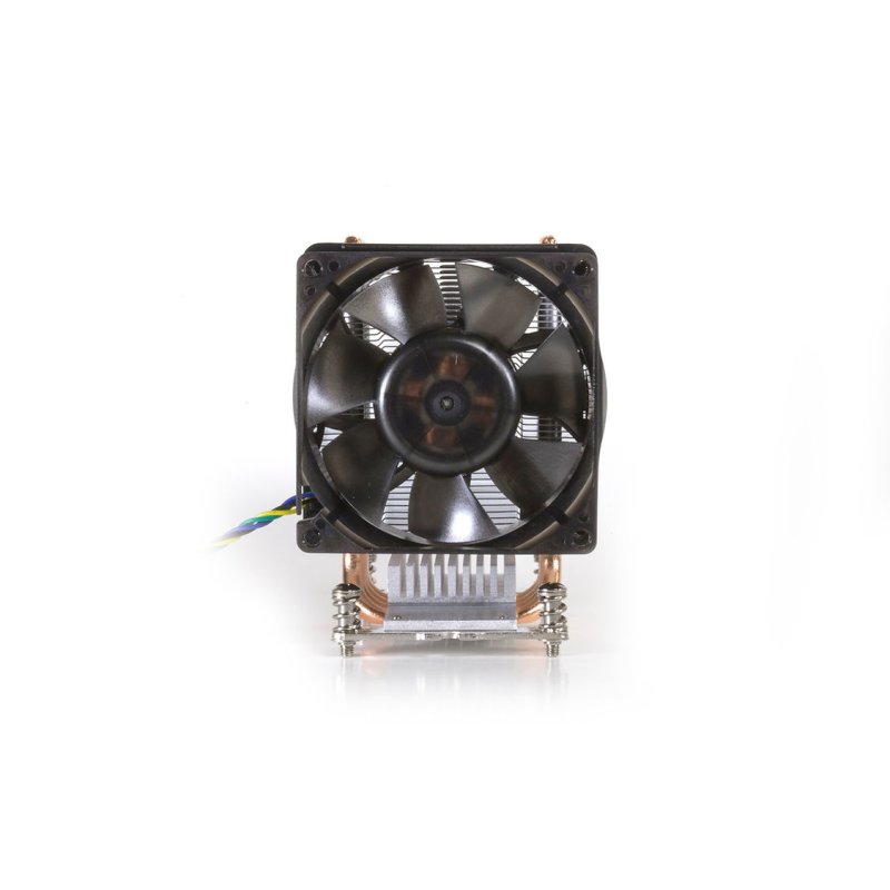 Dynatron A19 système de refroidissement d’ordinateur Processeur Refroidisseur d'air 8 cm Aluminium, Noir 1 pièce(s)