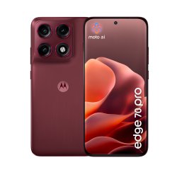 Motorola edge 70 pro 17.2 cm (6.78") Dual SIM Android 16.0 5G USB Type-C 8 GB 256 GB 6500 mAh Bordeaux
