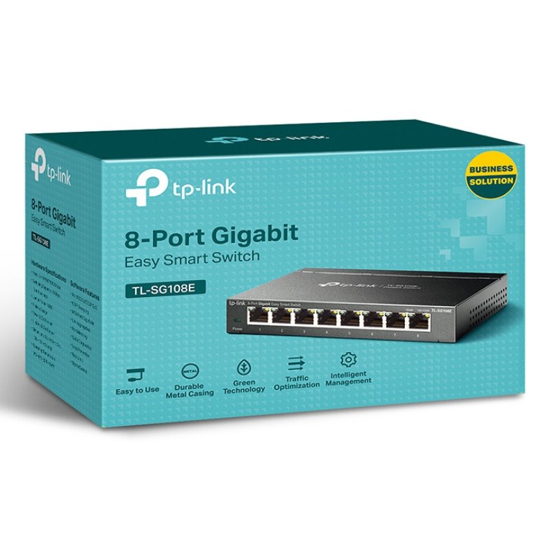 TP-LINK 8PORT GB EASY SMART SWITCH