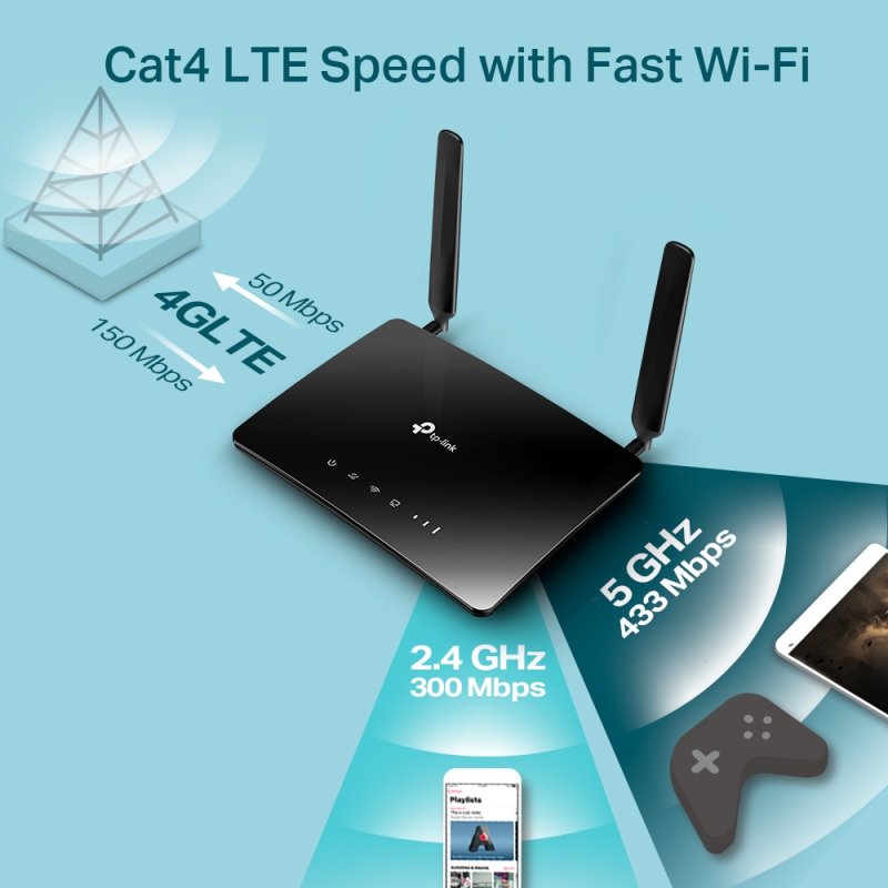 TP-LINK ARCHER MR200 DUAL-BAND