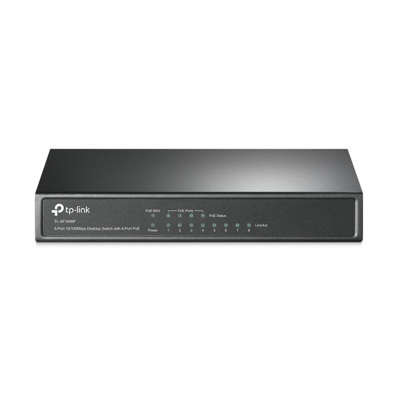 TP-Link TL-SF1008P commutateur réseau Non-géré Fast Ethernet (10/100) Connexion Ethernet, supportant l'alimentation