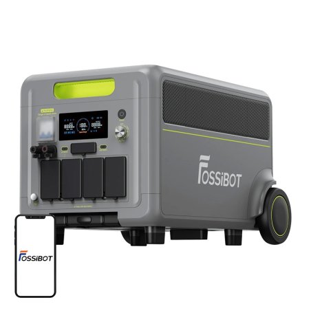 FOSSIBOT F7200 7200W Charging Station (Green)