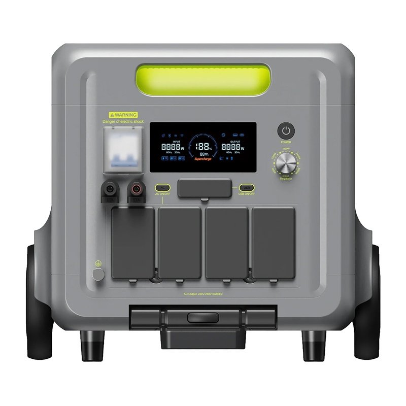 FOSSIBOT F7200 7200W Charging Station (Green)