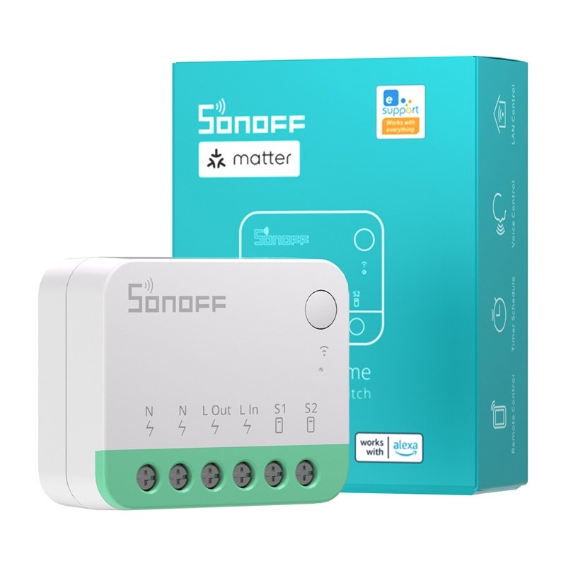 SONOFF MINIR4M (Extreme) Matter Switch, 2-Pack