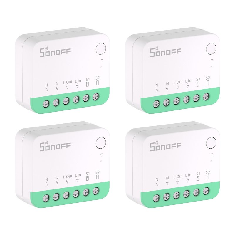 SONOFF MINIR4M (Extreme) Matter Switch 4-Pack