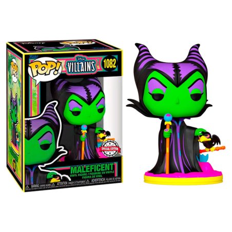 Disney Villains POP! Vinyl figurine Maleficent (Blacklight) 9 cm