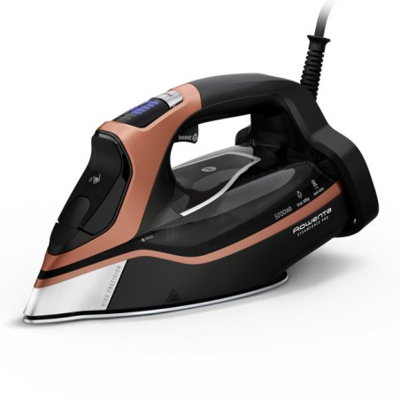 Rowenta DW9520D1 iron Dry & Steam iron Microsteam 400 HD Laser soleplate 3200 W Black, Orange