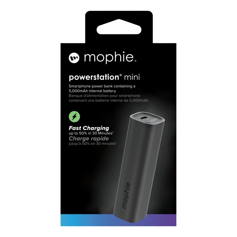 MOPHIE UNIVERSAL BATTERY POWERS TATION 2025 5K BLACK