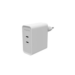 MOPHIE POWER ADAPTER GAN USB-C DUAL 100W ROC 2026 WHITE EU