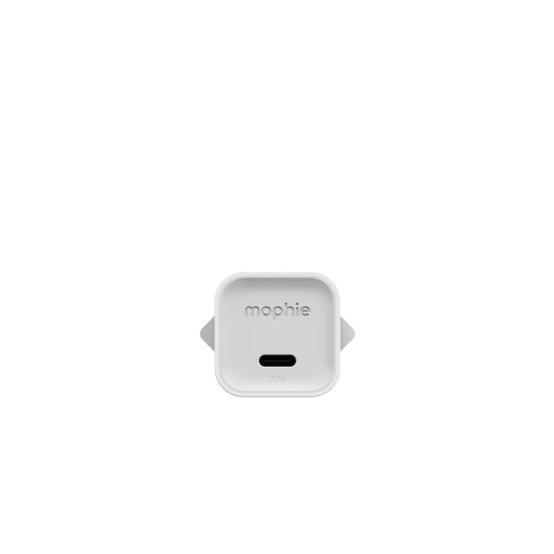 MOPHIE POWER ADAPTER GAN USB-C DUAL 100W ROC 2026 WHITE EU