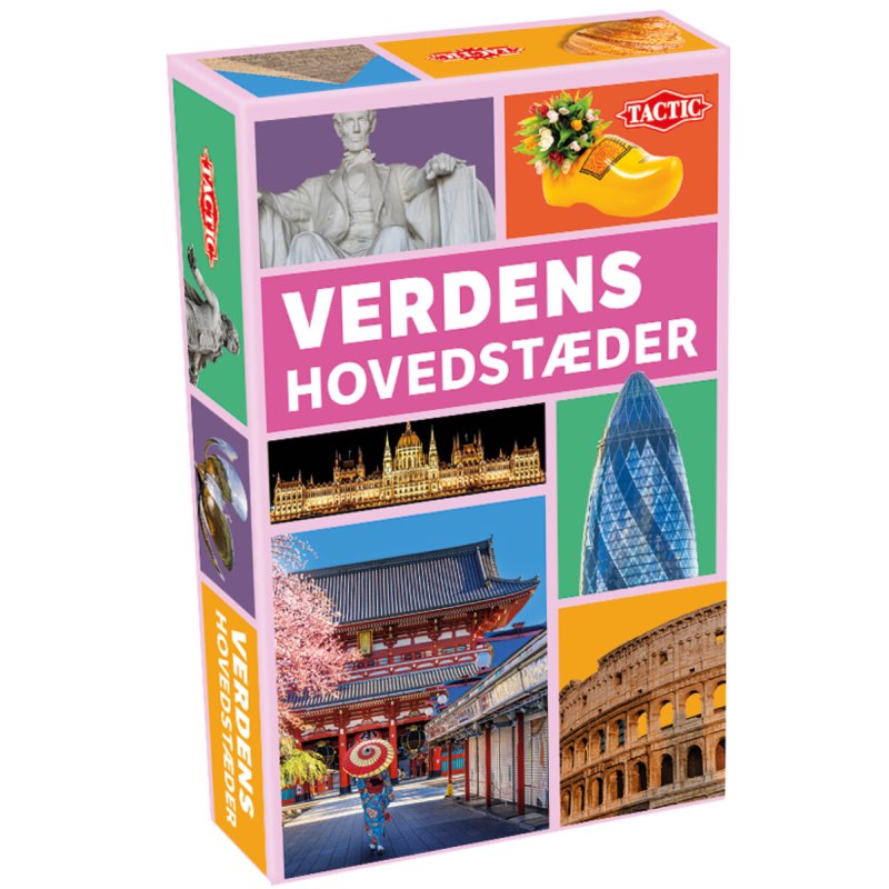 Tactic - Verdens Hovedstæder kortspil (61037)