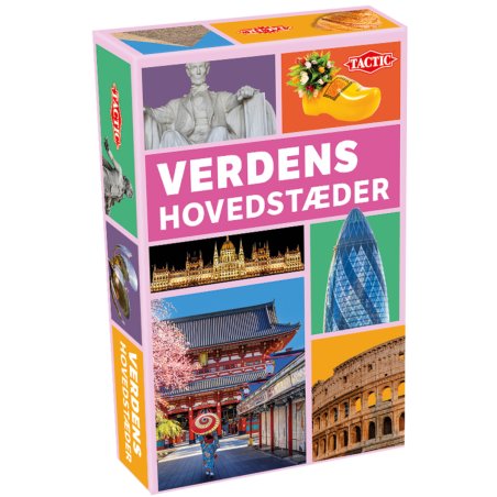 Tactic - Verdens Hovedstæder kortspil (61037)