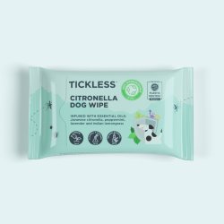 Tickless - Citronella Dog Wipes - 20pcs