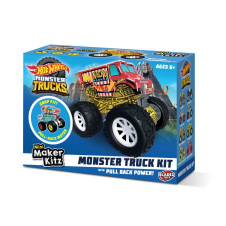 Hot Wheels - Mini Maker Kitz Monster Truck Kit (BLA85738)