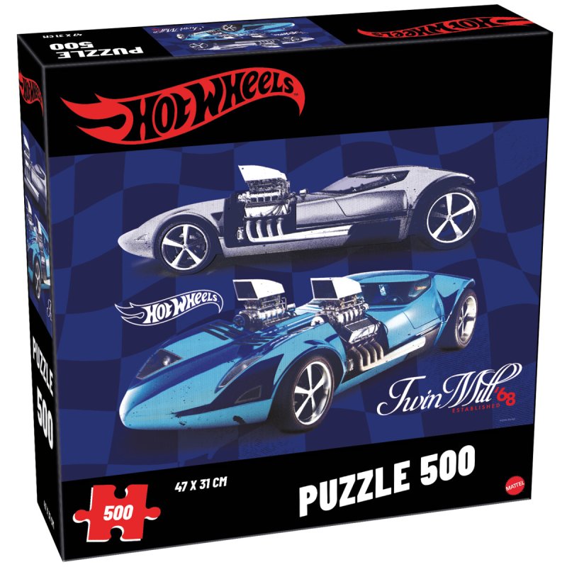 Hot Wheels - Twin Mill puzzle, 500 pcs (60993)
