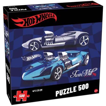 Hot Wheels - Twin Mill puzzle, 500 pcs (60993)