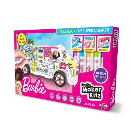 Barbie - Creative Maker Kitz DIY Super Camper (BLA85607)