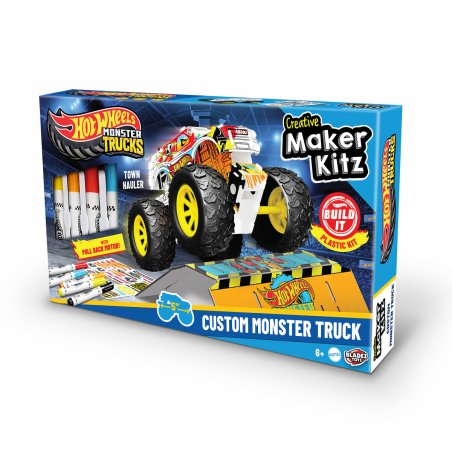 Hot Wheels - Creative Maker Kitz Custom Monster Truck Kit (BLA85606)