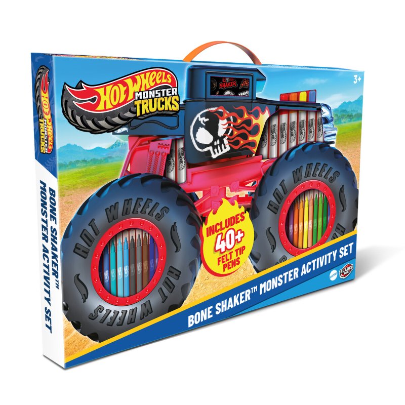 Hot Wheels - Bone Shaker Monster Activity Set (BLA30067)