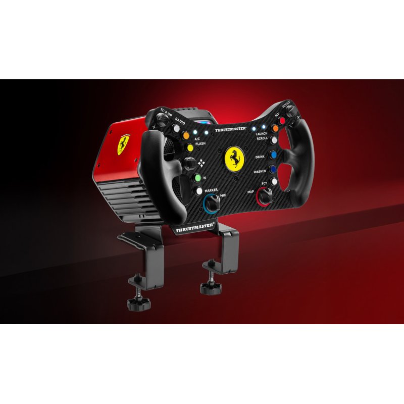 Thrustmaster T818 Ferrari 488 GT3 Simulator Noir, Rouge USB Volant pédales Analogique/Numérique PC